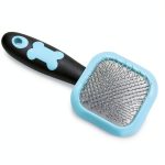 PETPAWJOY Slicker Brush Rotatable Dog Cat Grooming Massage-0