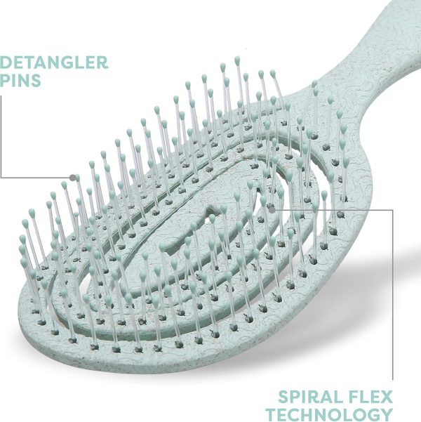 Pets People Eco Friendly Dog Brush Detangling Pin Brush-4