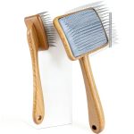 Petqueen Slicker Brush Stainless Steel Pins Dog Cat Grooming-0