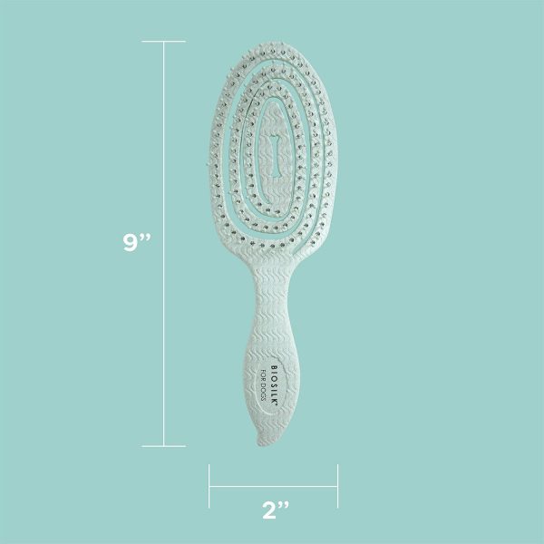 Pets People Eco Friendly Dog Brush Detangling Pin Brush-7