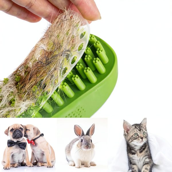 Metopets Multipurpose Pet Brush Massage Grooming Tool-4