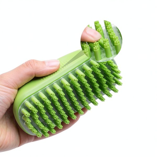 Metopets Multipurpose Pet Brush Massage Grooming Tool-3