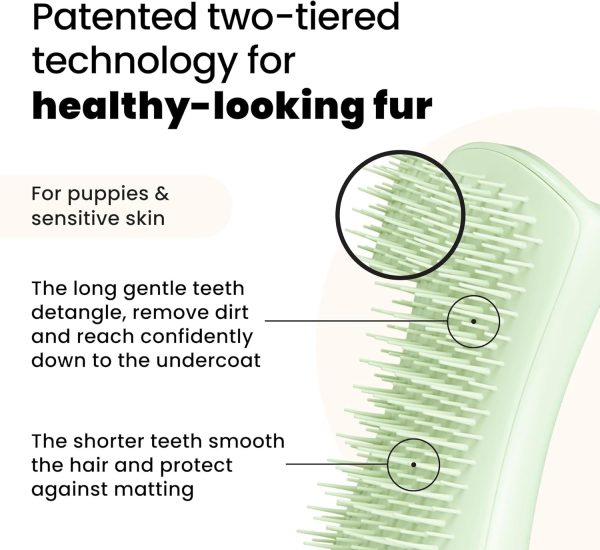 Tangle Teezer Puppy Grooming Brush Gentle Detangling-1