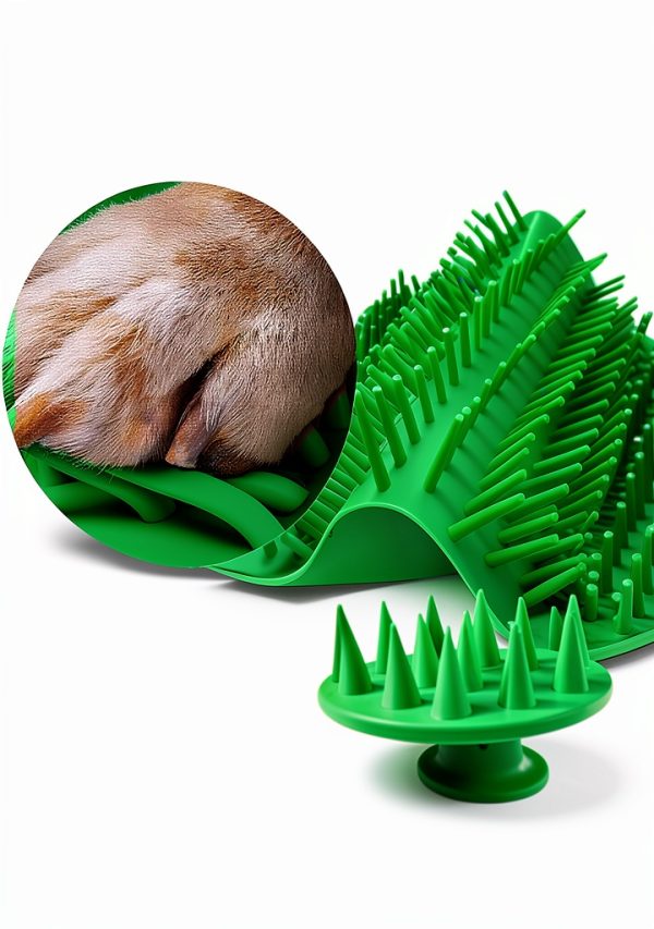 Kabetig Dog Paw Cleaner Gentle Silicone Bristles Towels-2