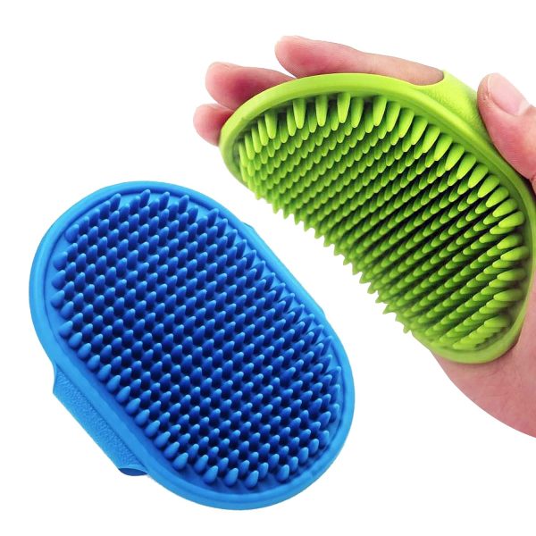 Lilpep Dog Brush Soft Rubber Grooming Massage Pet Supplies-0