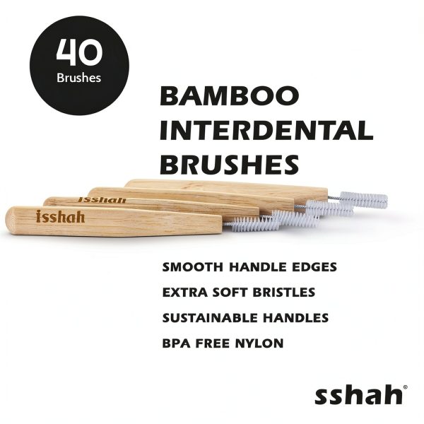 Bamboo Interdental Brush EcoDental 0.5mm Cleaner-1