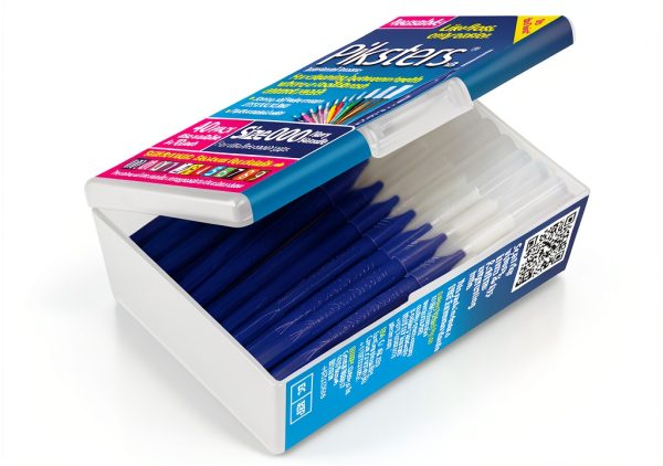 Piksters Interdental Brushes 40 Count Blue Size 5-1