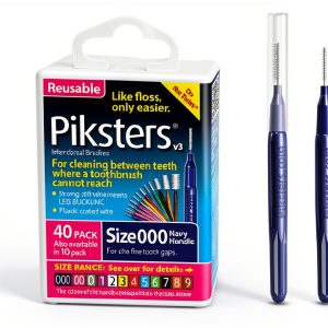 Piksters Interdental Brushes 40 Count Blue Size 5-0