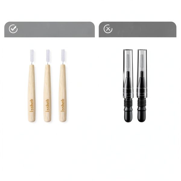 Bamboo Interdental Brush EcoDental 0.5mm Cleaner-4