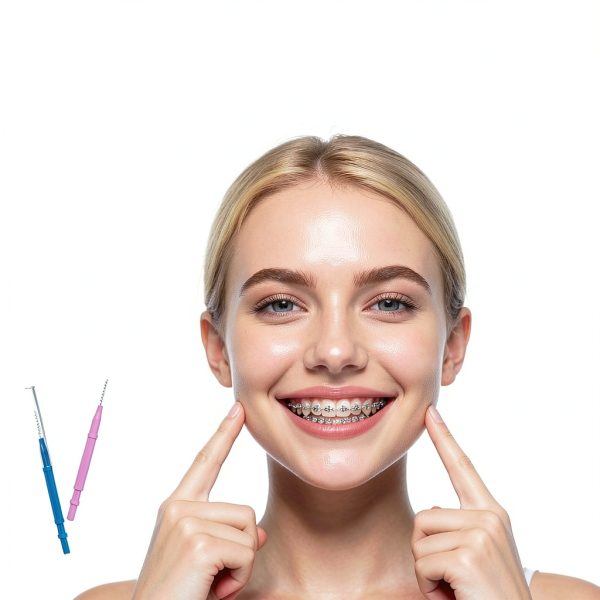Interdental Brush Set BrandX 64‑Piece Dual Size-6