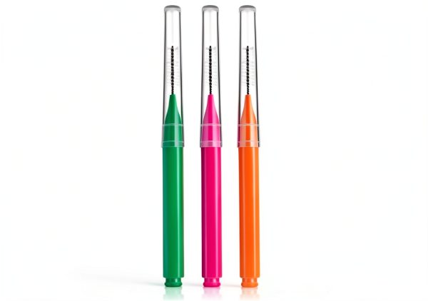 Patelai Interdental Brush Toothpick for Braces Multi‑Color Pack of 100-2