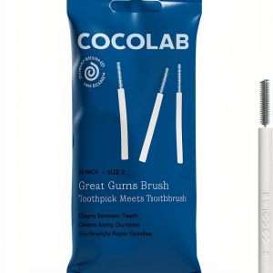 Interdental Brush Cocofloss Great Gums Size 2 Soft Bristle Cleaner-0