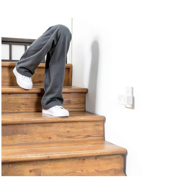 Amazon Basics Dual Smart Plug with Motion Sensor and Night Light White-3