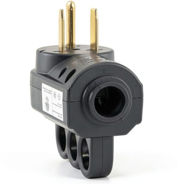 Nema 6-50P/6-30P Welder Plug by DEALTUS ETL Listed 30A/50A 250V Black-1