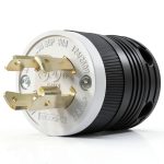 ELEGRP NEMA L14-30P Locking Plug 30A 125/250V Heavy Duty-0