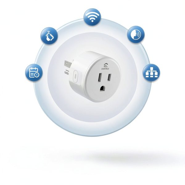 Eightree Smart Plug 5GHz & 2.4GHz, Smart Outlet WiFi Socket with APP Remote Control, Compatible with Alexa & Google Home, 4 Packs-1